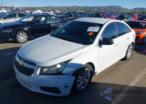 2013 Chevrolet Cruze Ls Auto from USA, damaged, VIN 1G1PA5SH3D7208147